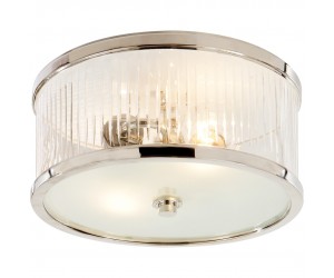 Потолочный светильник Randolph Small Flush Mount in Polished Nickel