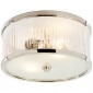 Потолочный светильник Randolph Small Flush Mount in Polished Nickel