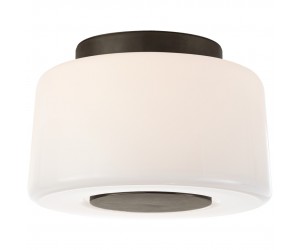 Потолочный светильник Acme Small Flush Mount BZ-WG