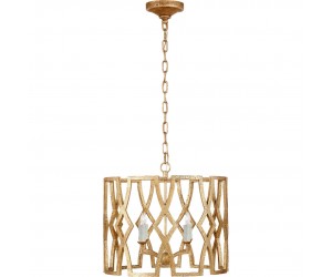 Подвесной светильник Brittany Small Lantern in Venetian Gold