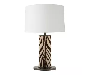 Настольные лампы Beckford In Faux Zebra