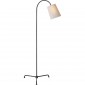 Торшер Mia Floor Lamp in Aged Iron with Natural Paper Shade