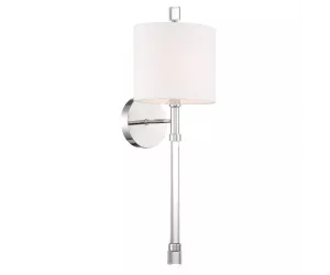 Бра Rachel 1 Light Polished Nickel Wall Sconce