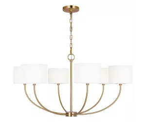 Люстра Sawyer 6L MD CHAND BBS