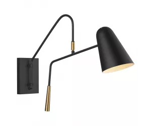 Бра Саймон Сконс (Simon Sconce), матовый черный