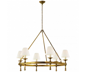 Люстра Классик Ринг (Classic Ring), состаренная латунь