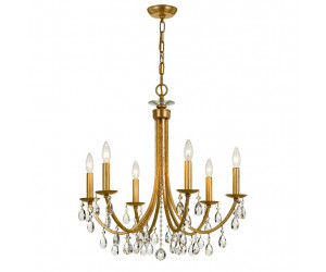 Люстра Bridgehampton 6 Light Crystal Chandelier GA