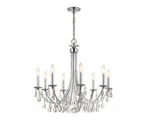 Подвесная люстра Bridgehampton 8 Light Crystal MWP