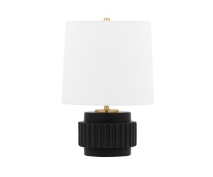 Настольная лампа HL452201-MB черная