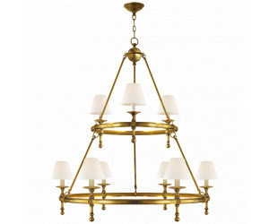 Люстра Classic Two-Tier Ring Chandelier 9L