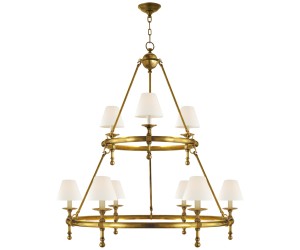 Люстра Classic Two-Tier Ring Chandelier 9L
