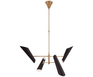 Люстра Franca Small Pivoting Chandelier ARN 5410HAB-BLK