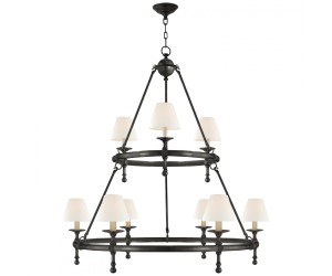 Люстра Classic Two-Tier Ring Chandelier SL 5813BZ-L