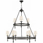 Люстра Classic Two-Tier Ring Chandelier SL 5813BZ-L