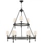 Люстра Classic Two-Tier Ring Chandelier SL 5813BZ-L