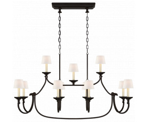 Люстра Flemish Large Linear Pendant CHC 5495AI-L