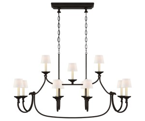 Люстра Flemish Large Linear Pendant CHC 5495AI-L