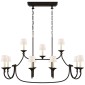 Люстра Flemish Large Linear Pendant CHC 5495AI-L